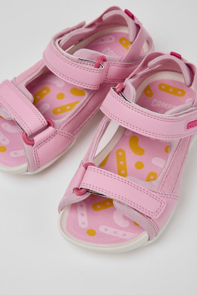 Ous Pink sandals for kids by CAMPER