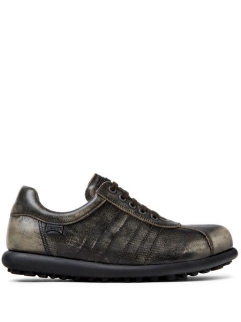 Pelotas Ariel distressed leather sneakers by CAMPER