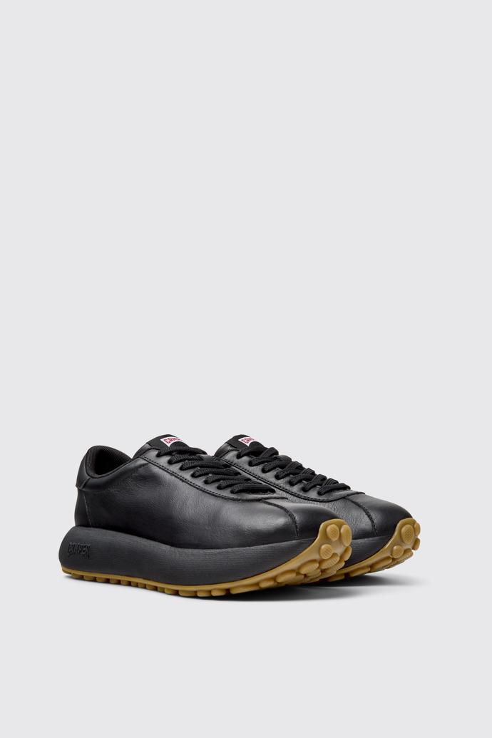 Pelotas Athens Black Leather Sneaker for Women. by CAMPER