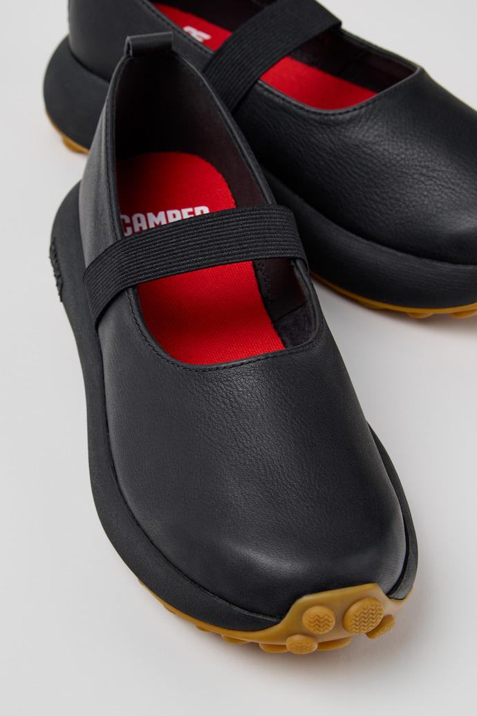 Pelotas Athens Black Leather Sneakers for Women. by CAMPER