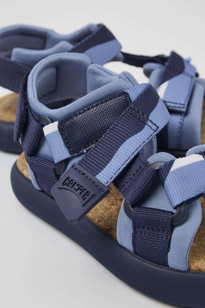 Pelotas Flota Blue Textile Sandal by CAMPER