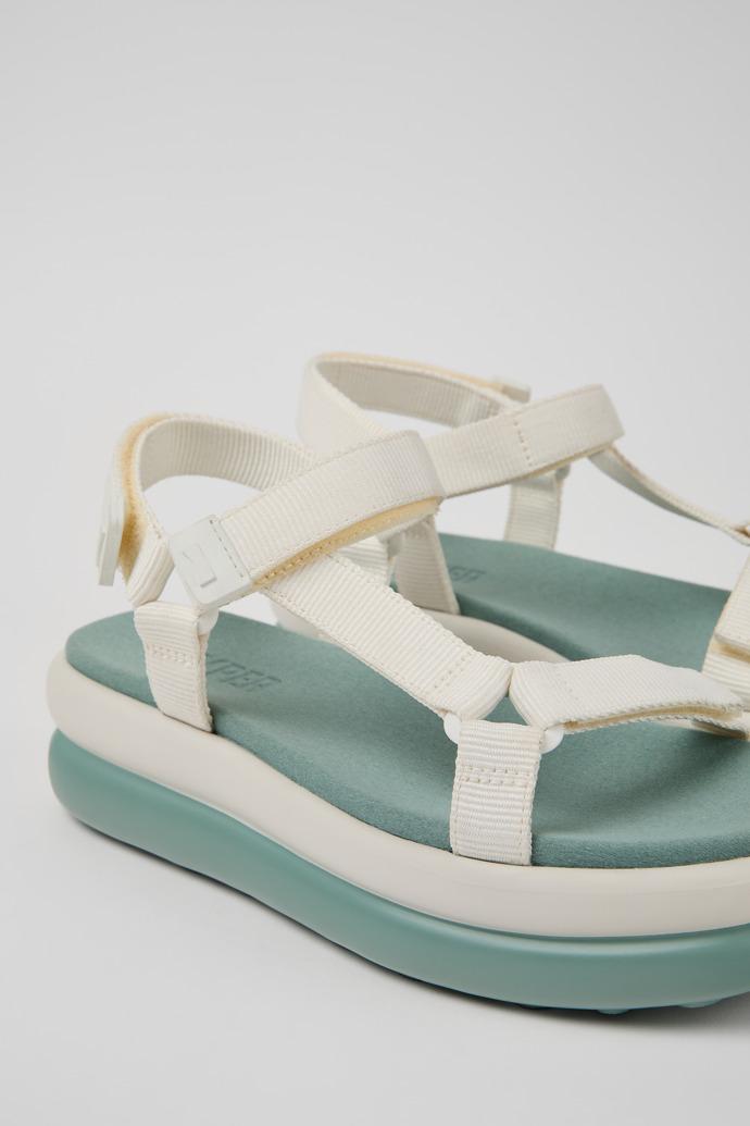 Pelotas Flota Up White Recycled PET Sandals for Women. by CAMPER