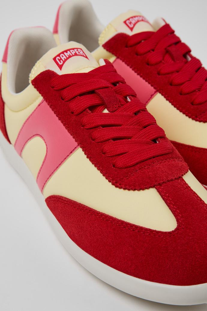 Pelotas Multicolor Textile and Nubuck Leather Sneakers for Women. by CAMPER