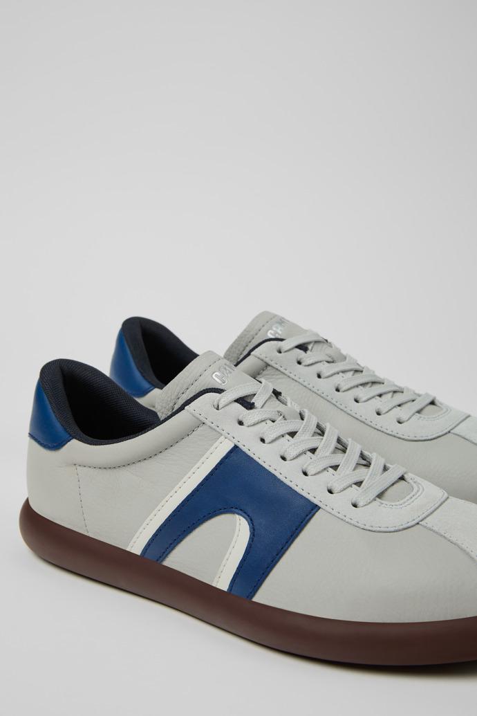 Pelotas Soller Multicolor Leather and Nubuck Sneakers for Men. by CAMPER