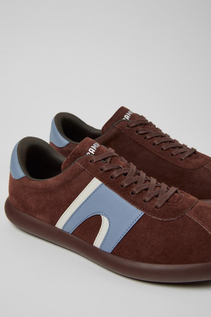 Pelotas Soller Multicolor Nubuck and Leather Sneakers for Men. by CAMPER
