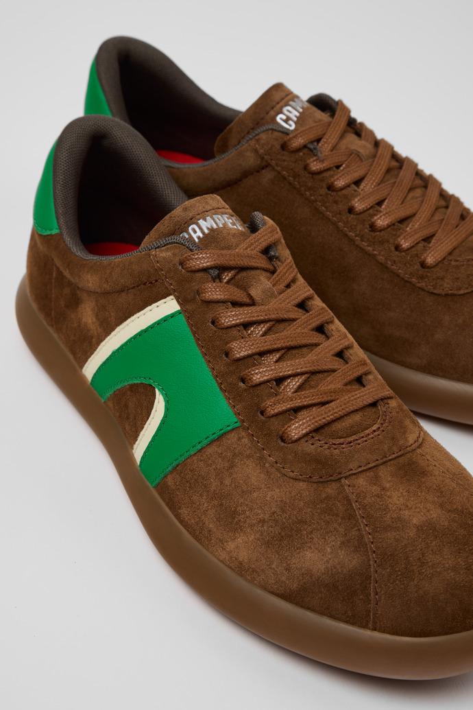 Pelotas Soller Multicolor Nubuck and Leather Sneakers for Men. by CAMPER