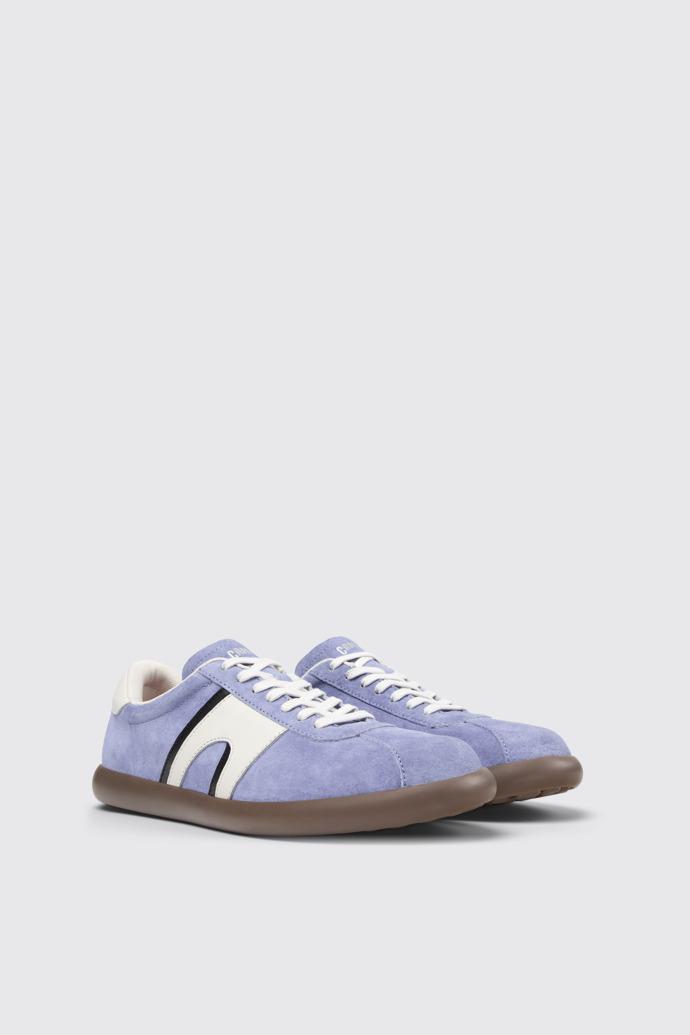 Pelotas Soller Multicolor Nubuck and Leather Sneakers for Men. by CAMPER