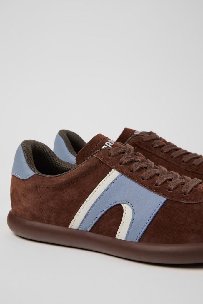 Pelotas Soller Multicolor Nubuck and Leather Sneakers for Women. by CAMPER