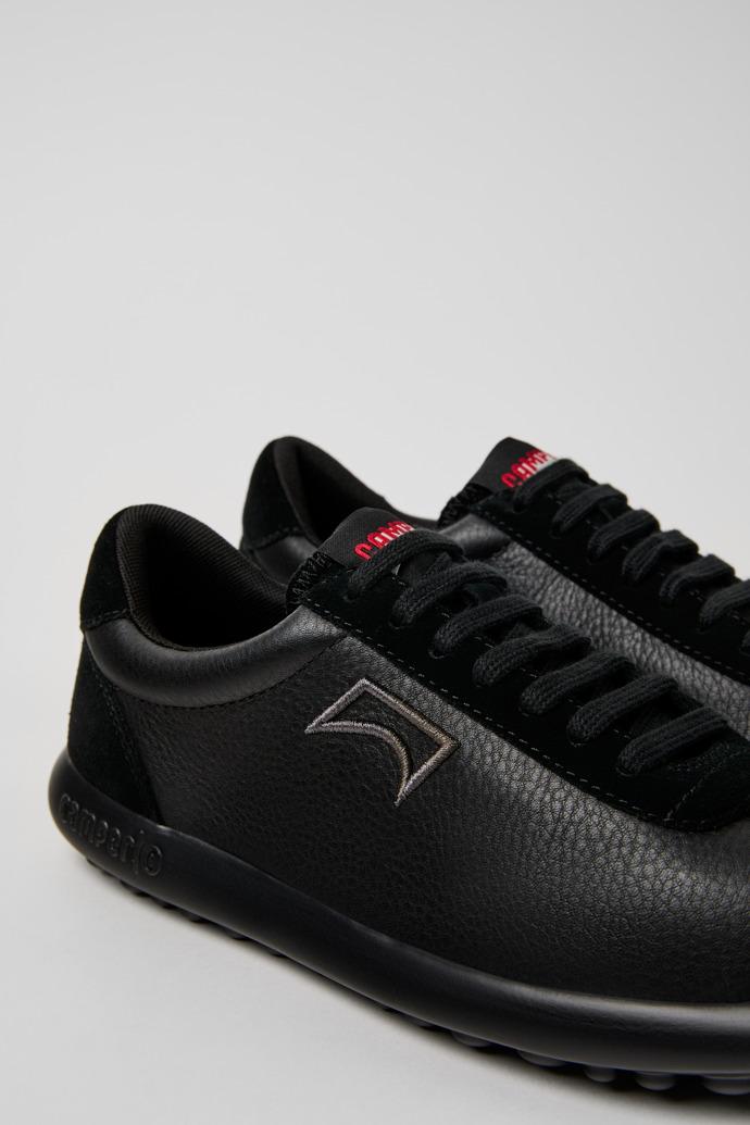 Pelotas XLF Black Leather and Nubuck Sneakers for Women. by CAMPER