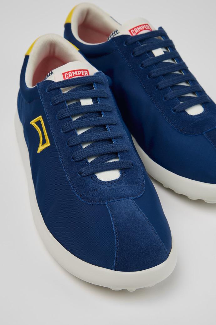 Pelotas XLF Multicolor Textile and Nubuck Leather Sneakers for Men. by CAMPER