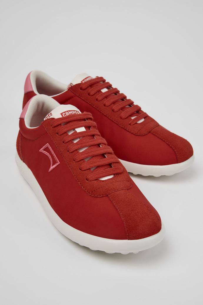 Pelotas XLF Multicolor Textile and Nubuck Leather Sneakers for Women. by CAMPER