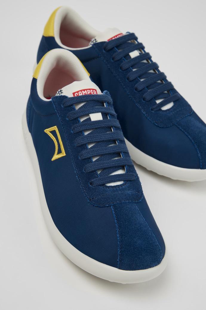 Pelotas XLF Multicolor Textile and Nubuck Leather Sneakers for Women. by CAMPER