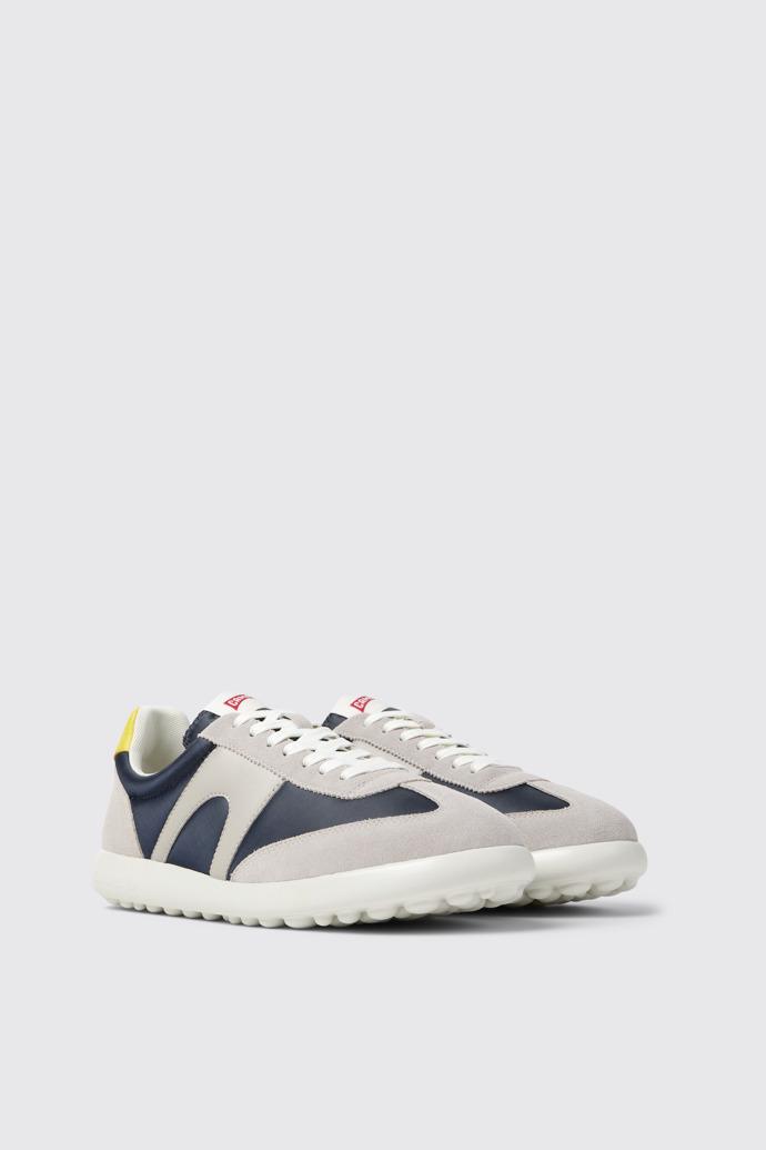 Pelotas XLite Multicolor Textile and Nubuck Leather Sneakers for Men. by CAMPER