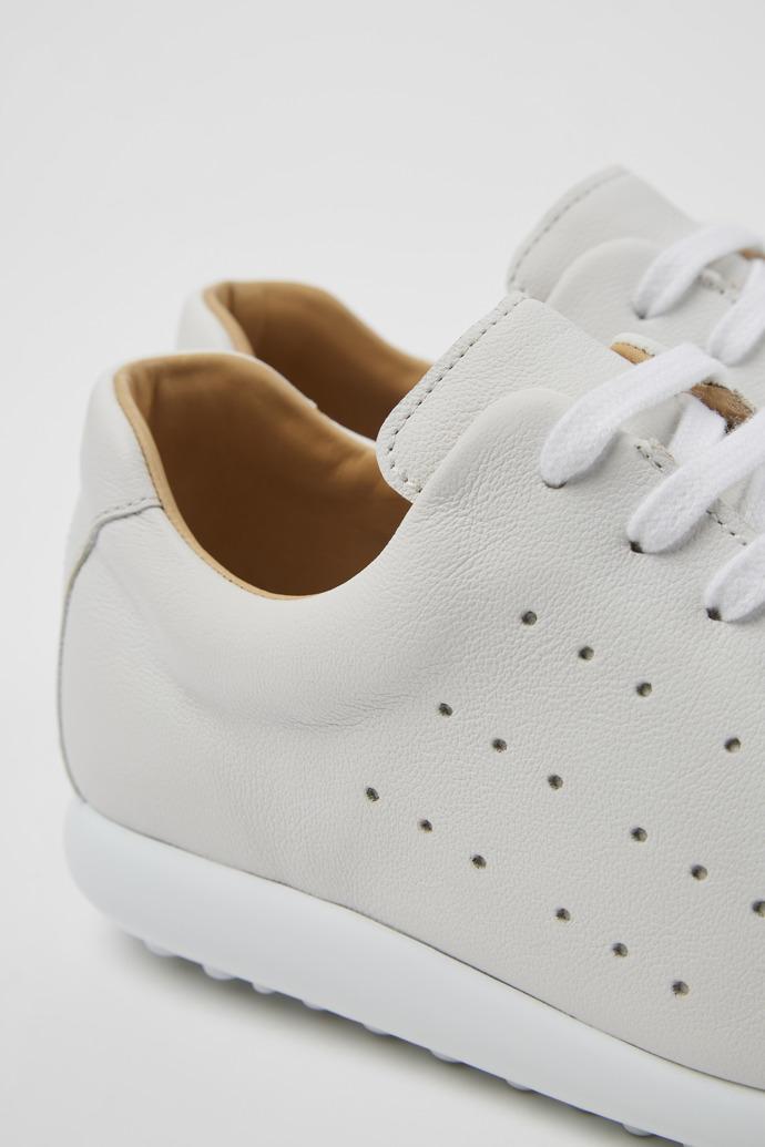 Pelotas XLite White leather shoes for women by CAMPER