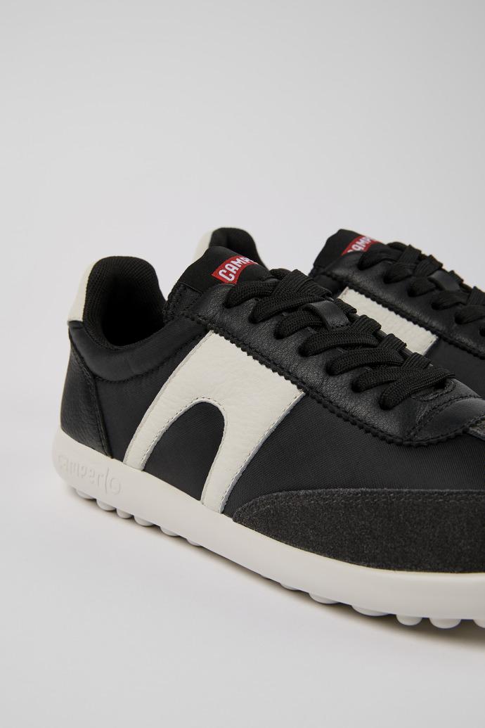Pelotas Xlite Black Textile/Leather Sneaker for Women by CAMPER