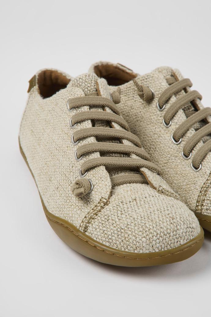 Peu Beige textile shoes for women by CAMPER