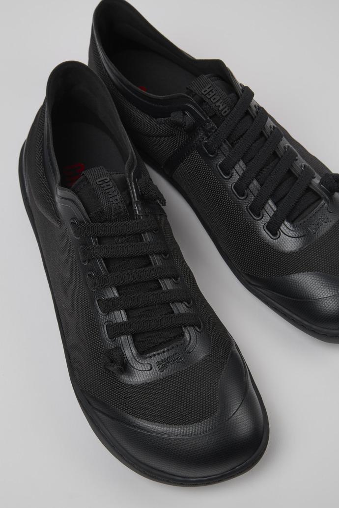 Peu Black Textile Shoes for Women by CAMPER