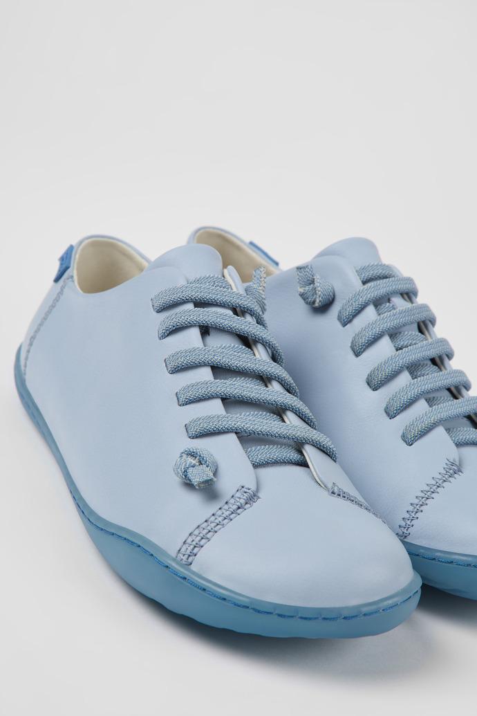 Peu Blue leather shoes for women by CAMPER