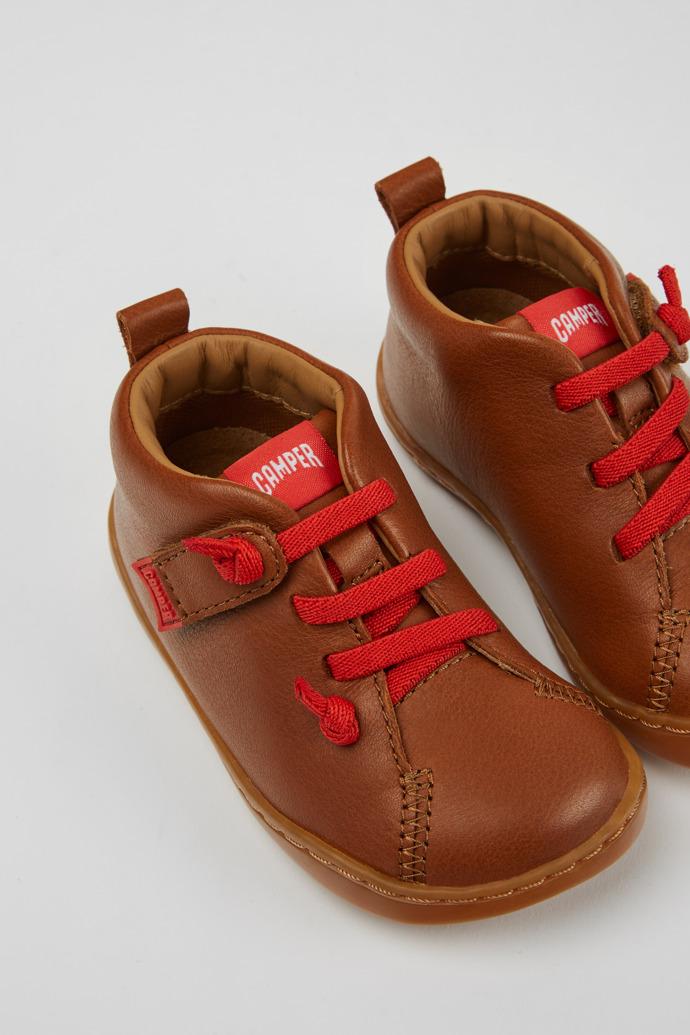Peu Brown leather shoes by CAMPER