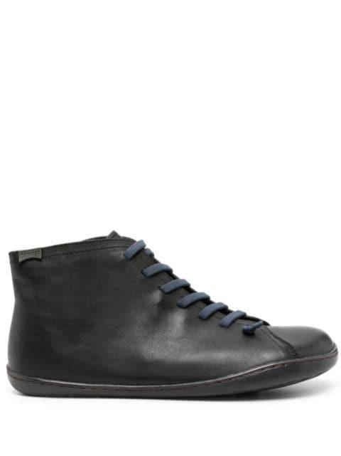 Peu Cami high-top leather sneakers by CAMPER