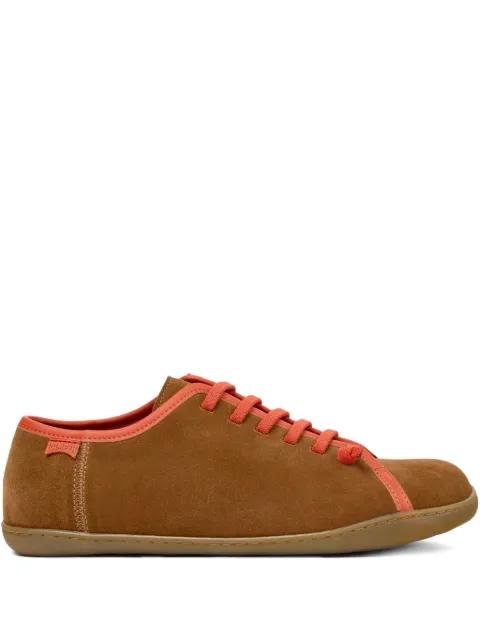 Peu Cami suede lace-up sneakers by CAMPER