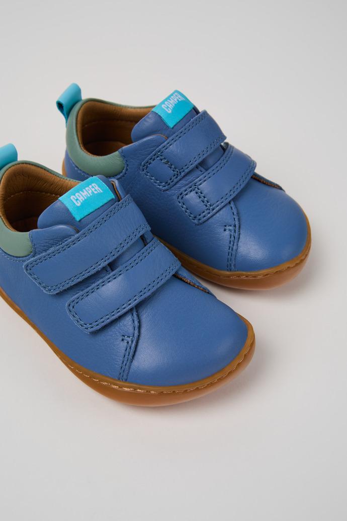 Peu Multicolor Leather Sneakers for Kids. by CAMPER
