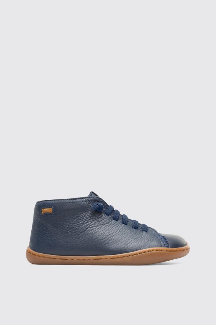 Peu Navy ankle boot for boys by CAMPER