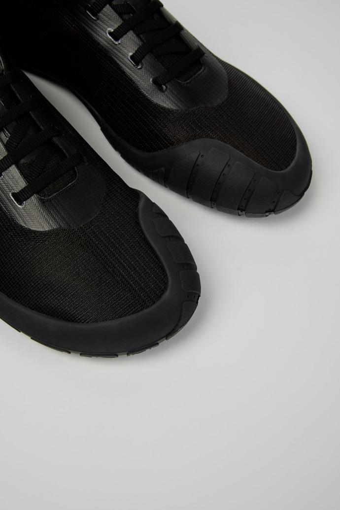 Peu Path+ Black Leather Sneakers for Men. by CAMPER