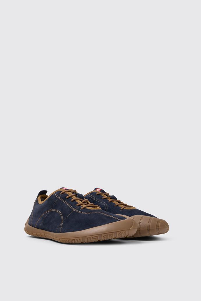 Peu Path Blue Nubuck Sneakers for Men. by CAMPER