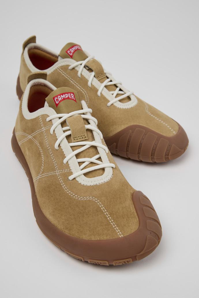 Peu Path+ Brown Nubuck Sneakers for Women. by CAMPER