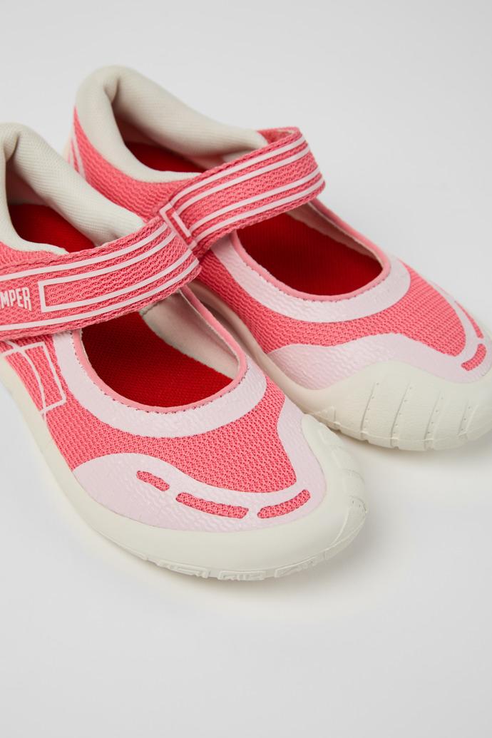 Peu Path Pink Textile Shoes for kids. by CAMPER