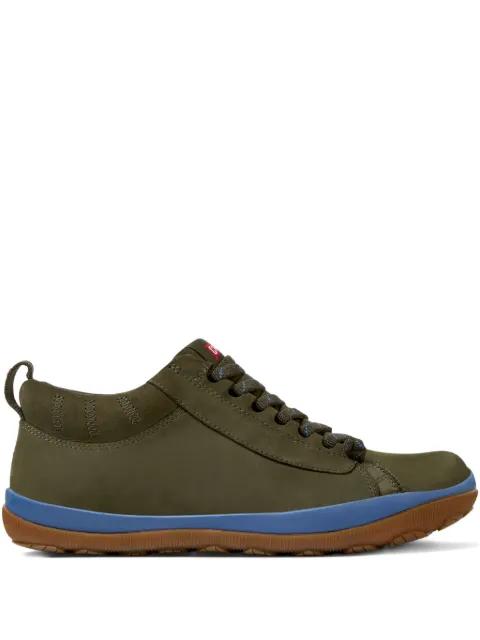 Peu Pist GM lace-up nubuck leather sneakers by CAMPER