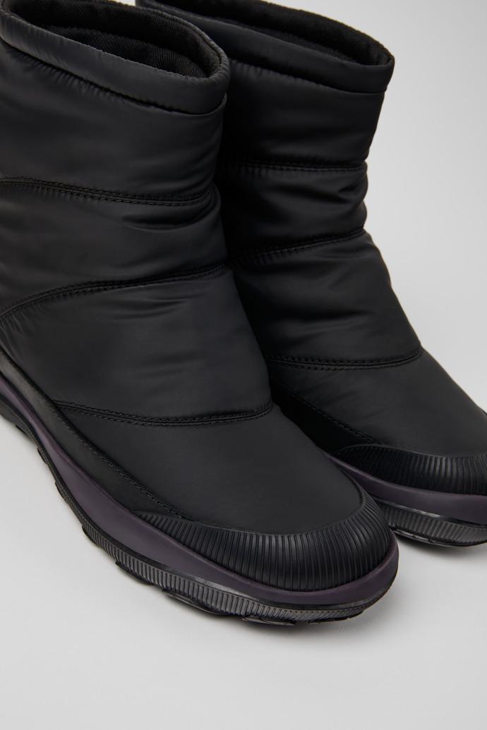 Peu Pista Black Textile and Leather Boots for Women by CAMPER