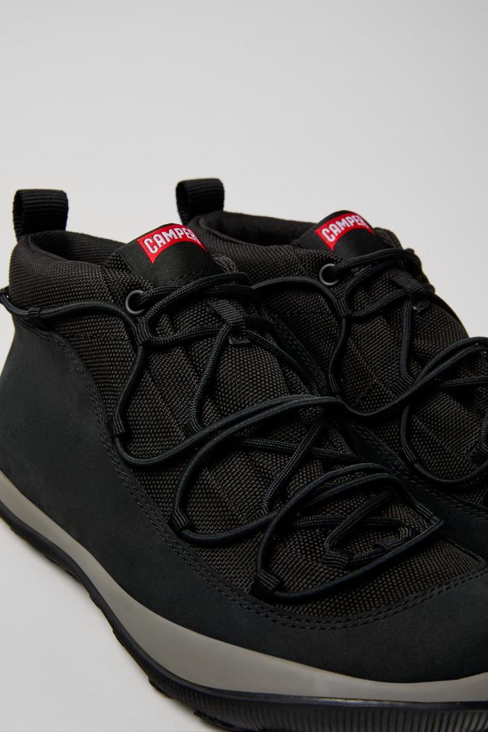Peu Pista GM - GORE-TEX Black Textile and Nubuck Ankle Boots for Women. by CAMPER