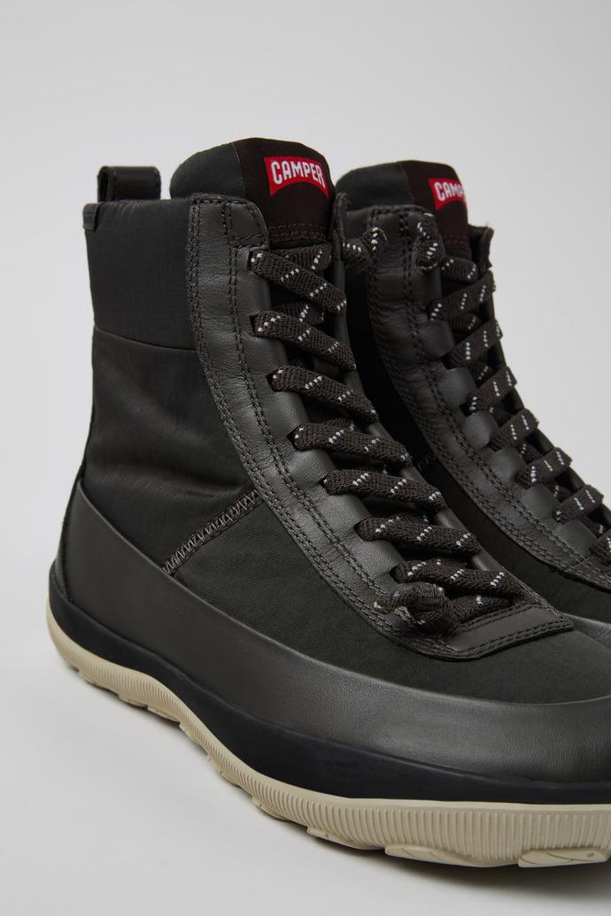 Peu Pista PrimaLoft® Gray Textile and Leather Boots for Women by CAMPER