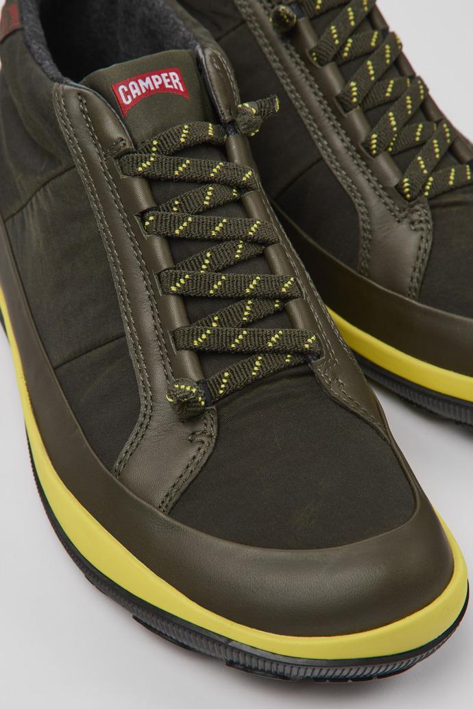 Peu Pista PrimaLoft® Green ankle boots for men by CAMPER