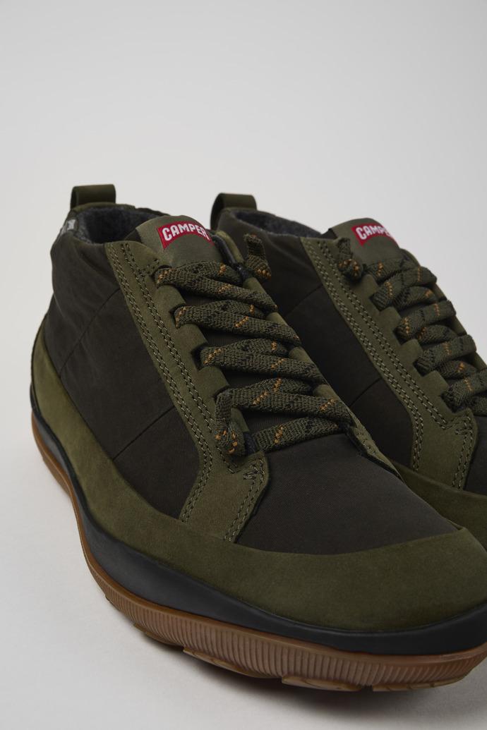 Peu Pista PrimaLoft® Green ankle boots for men by CAMPER