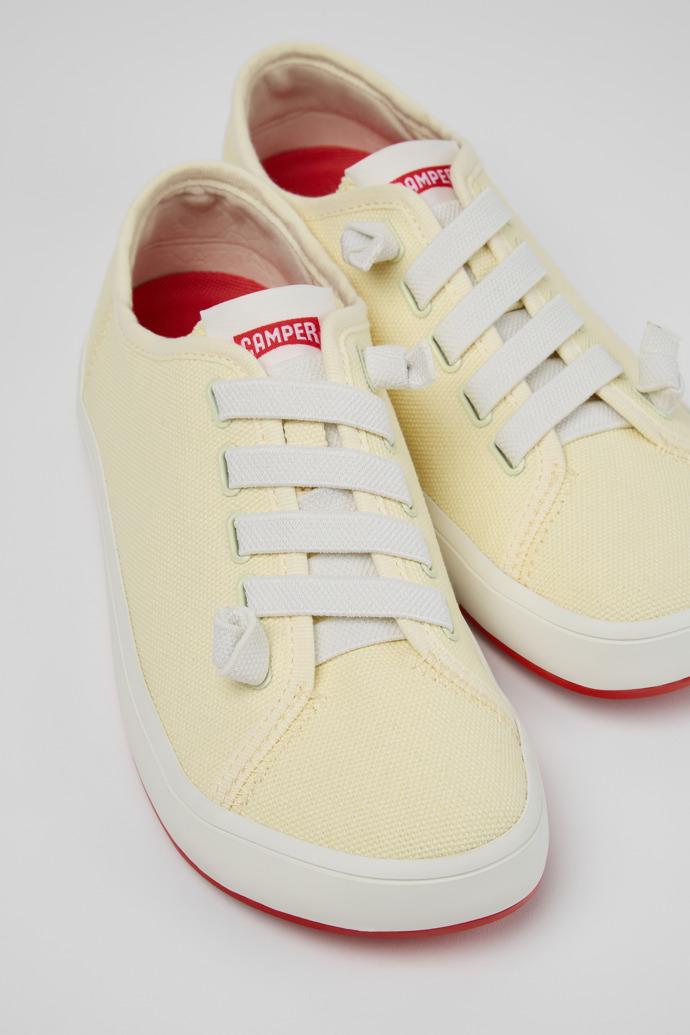 Peu Rambla II Yellow Textile Sneakers for Women. by CAMPER