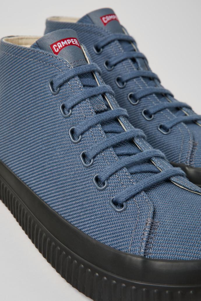 Peu Roda Gray recycled cotton sneakers for men by CAMPER