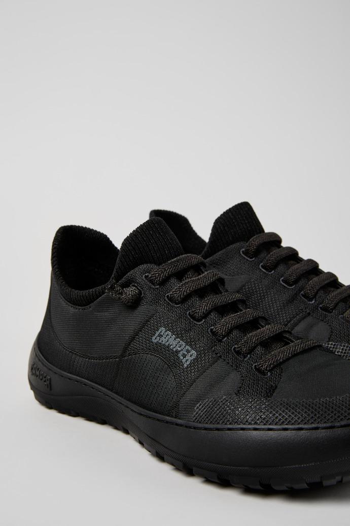 Peu Serra 360º Durable Black Engineered Material Sneakers for Women by CAMPER