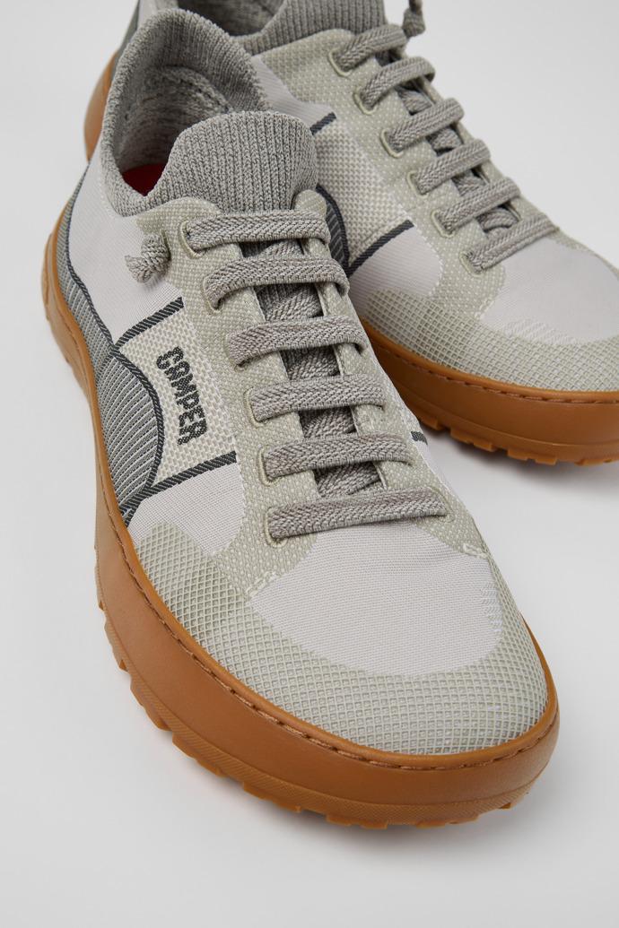 Peu Serra Gray Recycled PET Sneakers for Women. by CAMPER