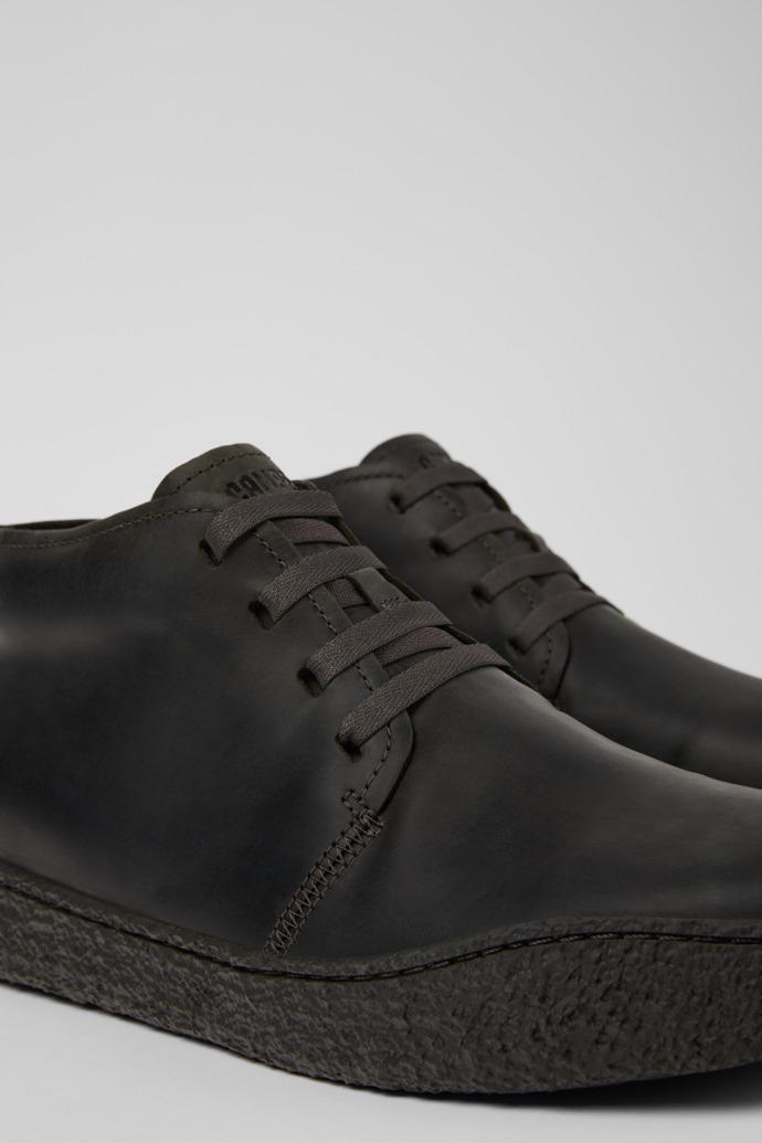 Peu Terreno Gray Nubuck Ankle Boots for Men. by CAMPER