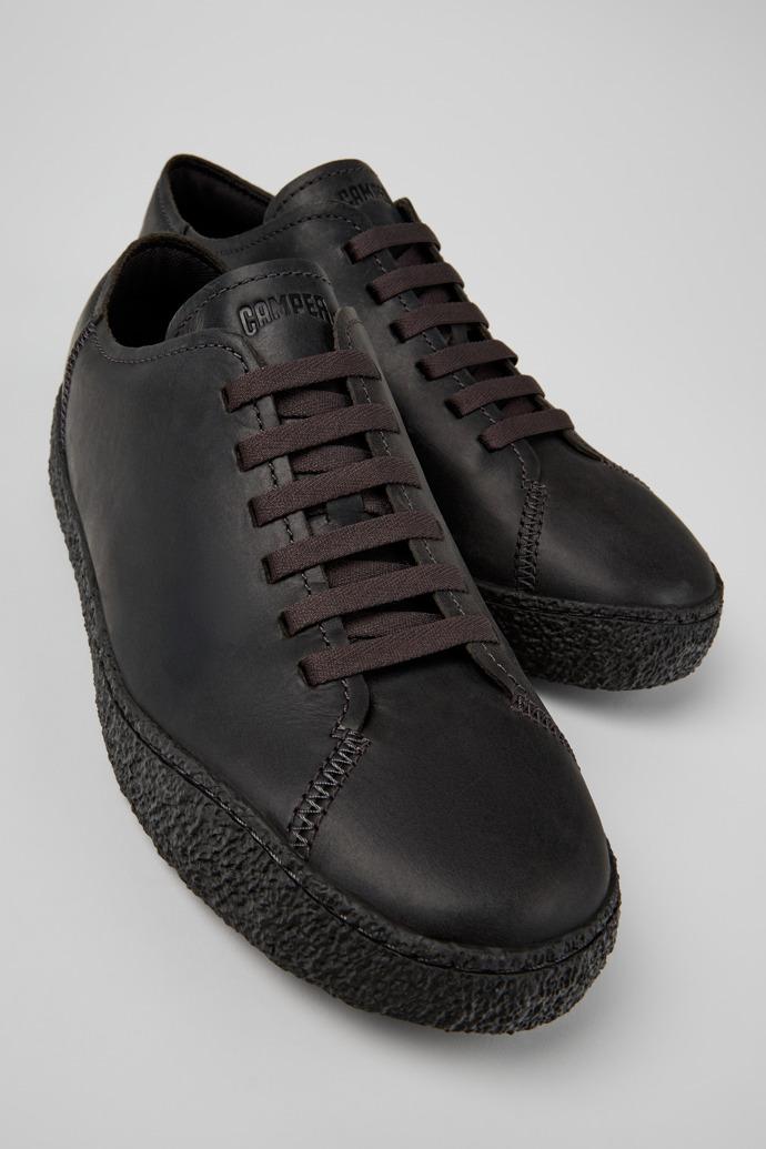 Peu Terreno Gray Nubuck Shoes for Men. by CAMPER