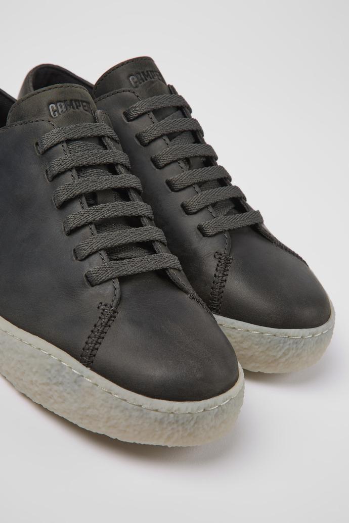 Peu Terreno Gray leather shoes for men by CAMPER