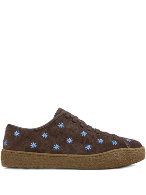 Peu Terreno floral-embroidery sneakers by CAMPER