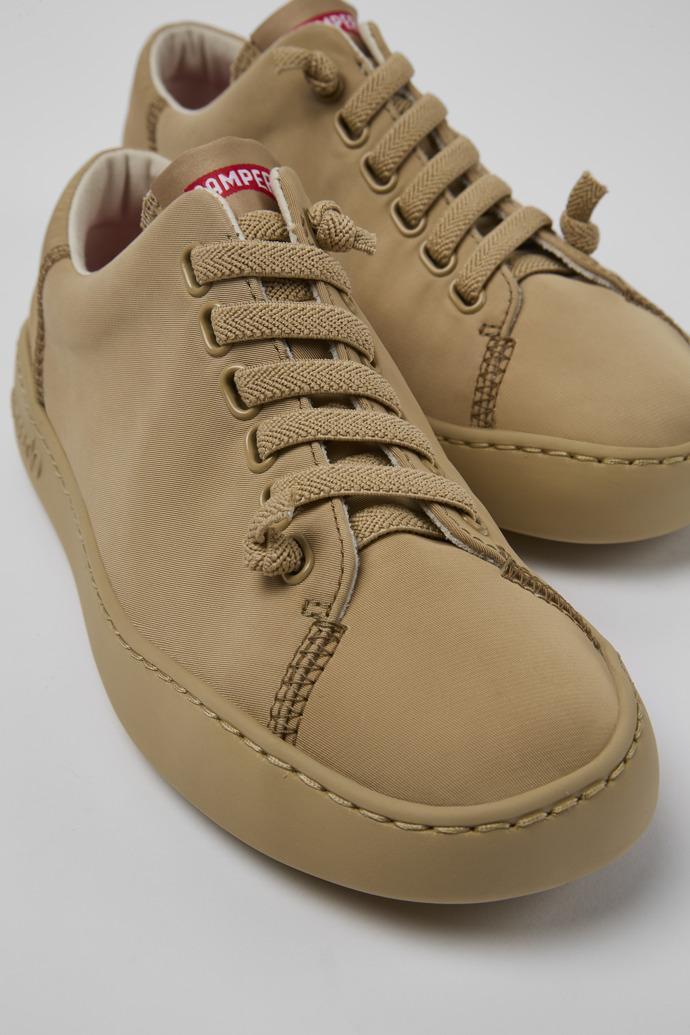 Peu Touring Beige Textile Sneaker for Women by CAMPER
