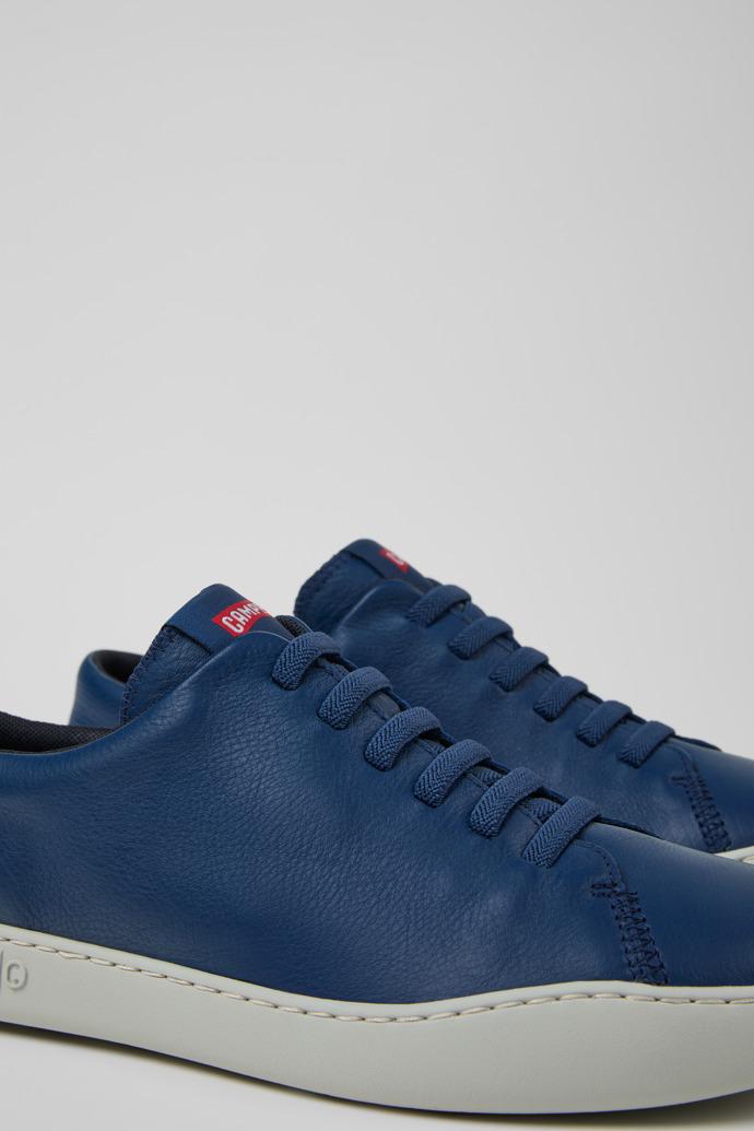 Peu Touring Blue Leather Sneakers for Men. by CAMPER