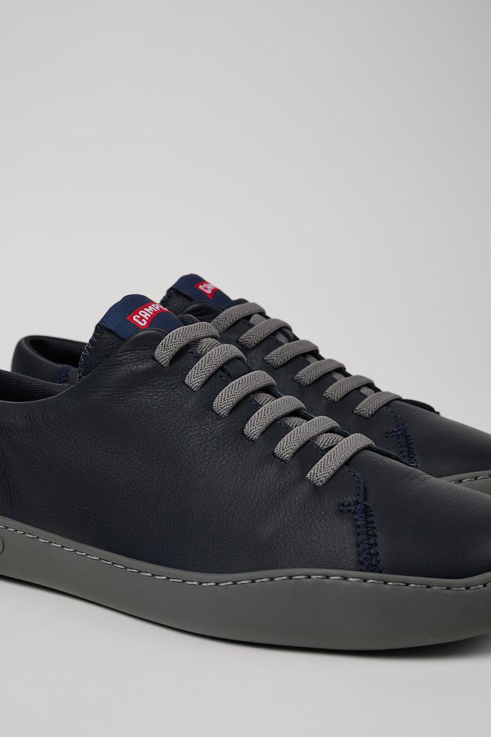 Peu Touring Blue Leather Sneakers for Men. by CAMPER