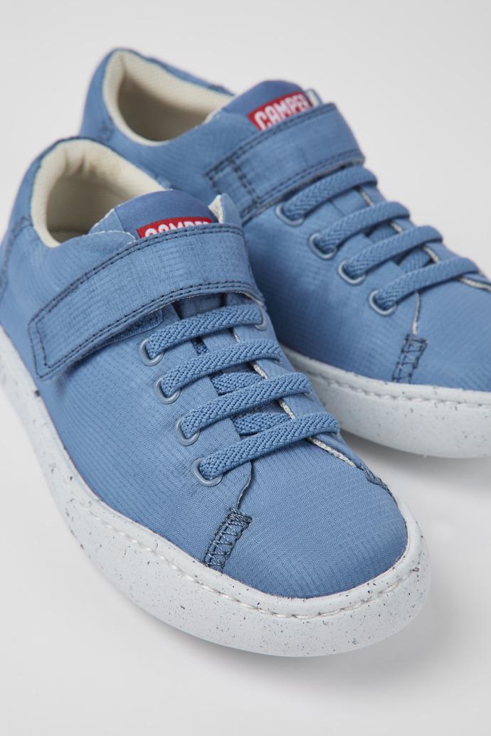 Peu Touring Blue textile shoes for kids by CAMPER