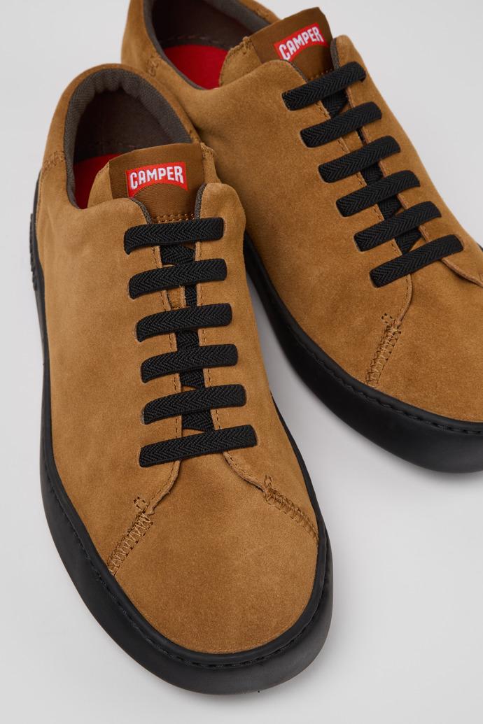 Peu Touring Brown Suede Sneakers for Men. by CAMPER